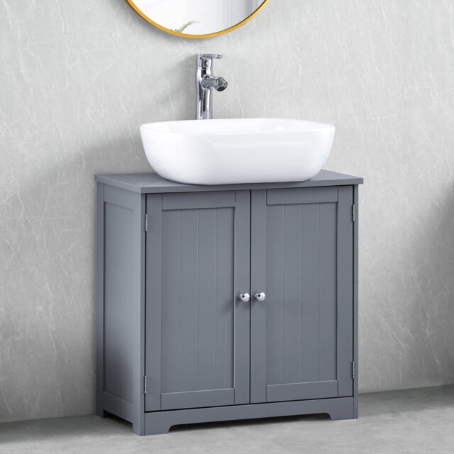 Milano 60cm Wall Mounted Single Bathroom Vanity Base Only