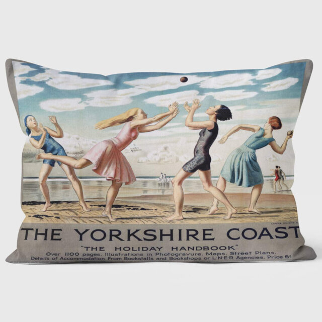 The Yorkshire Coast LNER 1923-1947- Holiday Book - National Railway Museum Cushions