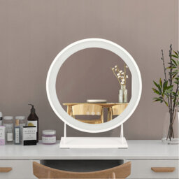 Bollen Metal Round Floor Mirror