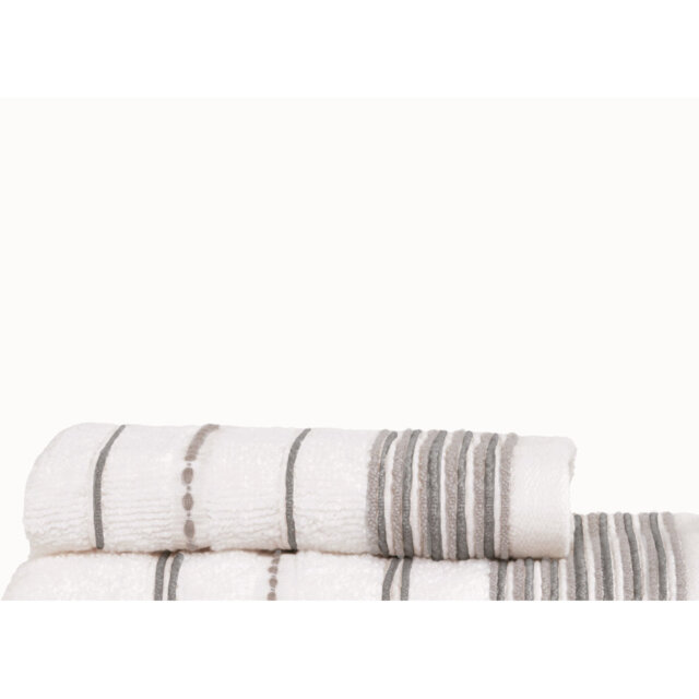 Dickinson Stripe 6 Piece Towel Bale Blush