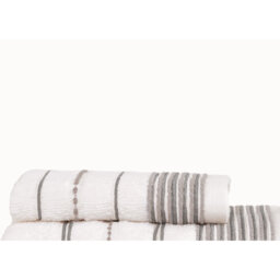 Dickinson Stripe 6 Piece Towel Bale Blush