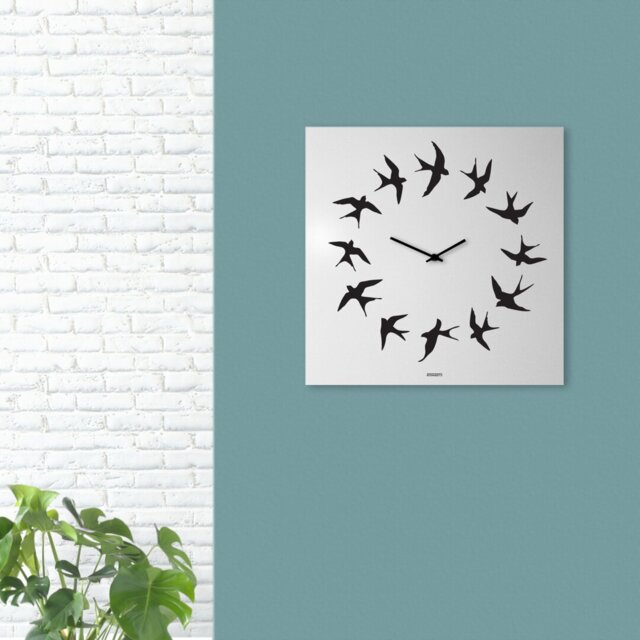 Woodmore Metal Wall Clock