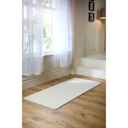My Mat Sculptured Washable Honeycomb Ivory