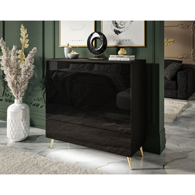 Kieninger 4 Drawer 95Cm W Chest of Drawers