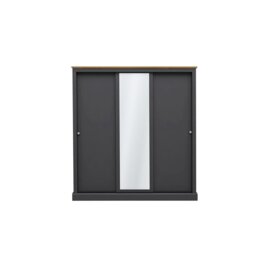 Devon 3 Door Sliding Corner Wardrobe