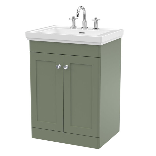 Classique 600mm Single Bathroom Vanity with Vanity Top