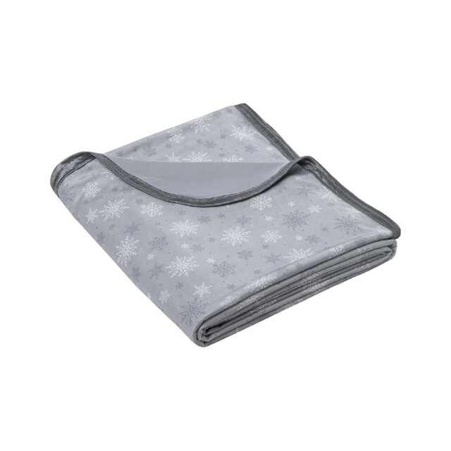 Cooling Blanket for Hot Sleepers  Soft Lightweight Summer Cold Blanket(Light Grey, Throw 130 x 180cm)