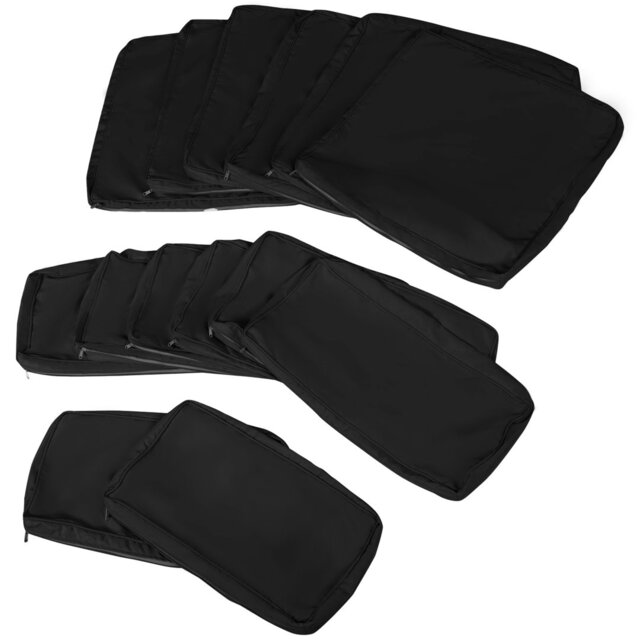 Montaque Indoor / Outdoor Black Cushion Cover