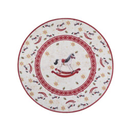 Villeroy & Boch Toy's Delight Limited Edition Rocking Horse - Christmas Tree Rug Round, Xmas Tree Decorations, Christmas Holiday, Christmas Tree Colla