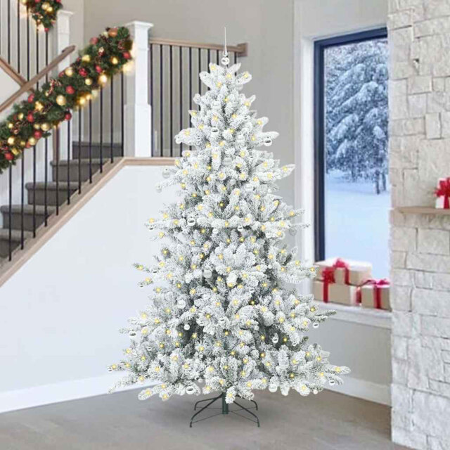 Artificial Hinged Christmas Tree with 300 LEDs