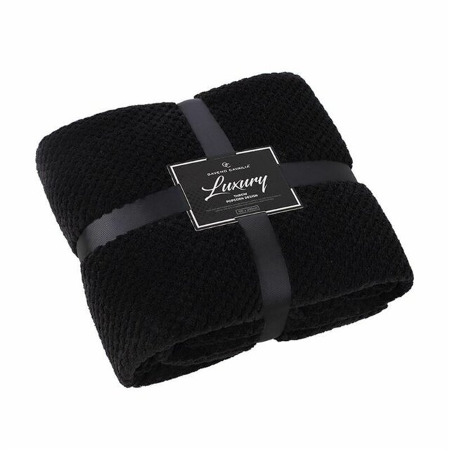 Teddy Popcorn Waffle Throw Blanket Soft Warm Cosy Lightweight Waffle Decorative Blanket for Sofa Couch Bed Bedroom Living Room