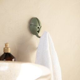 Tick Steel Wall 3 - Hook Coat Rack