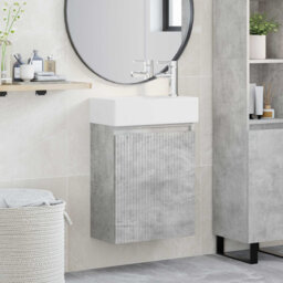 Single Bathroom Vanity with Ceramic Basin