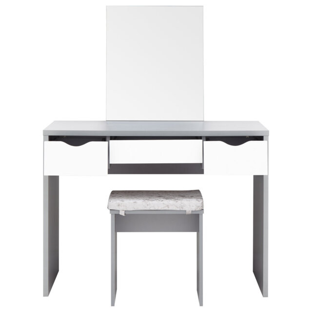 Derun Dressing Table Set with Mirror