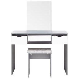 Derun Dressing Table Set with Mirror