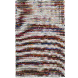 Calgary Handmade Kilim Cotton Pink/Orange/Blue Rug