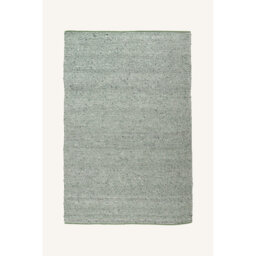 Valerian Flatweave Wool Green Rug