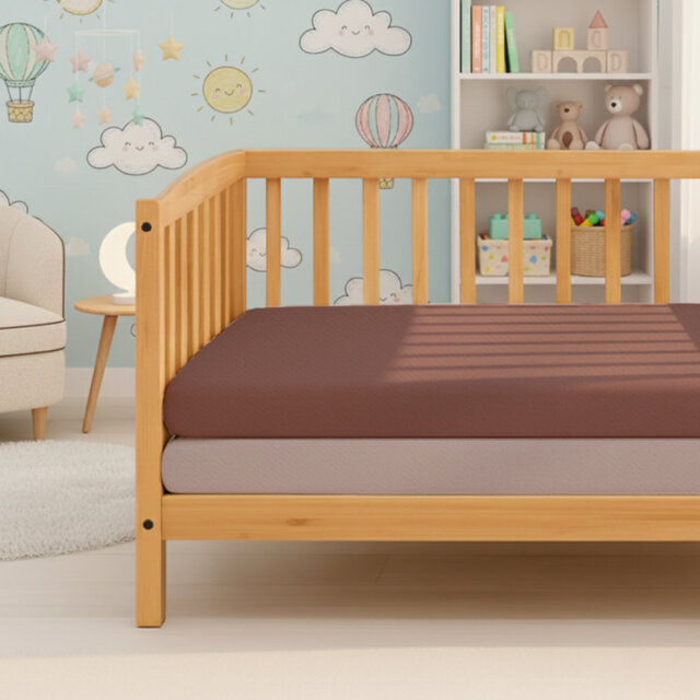 Cotton 2 - Piece Cot Fitted Sheet
