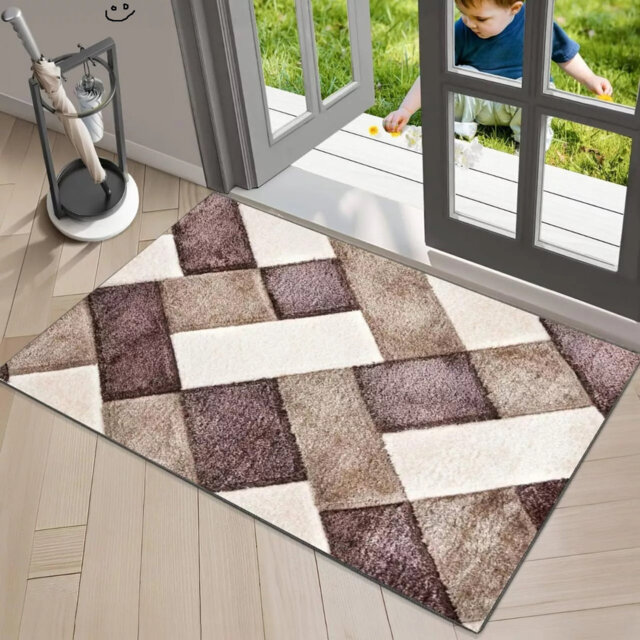 Stylish Large Shaggy Rug Hallway Runner Living Room Bedroom Area Rug Carpet Mat