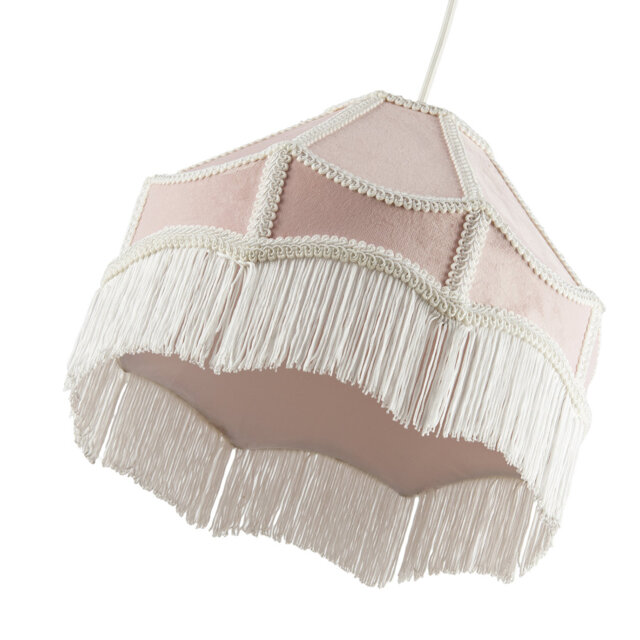 19cm H Velvet Empire Lamp Shade ( No Direct Attachment Method )