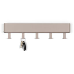 Dax Play Metal Wall 5 - Hook Wall Mounted Coat Rack