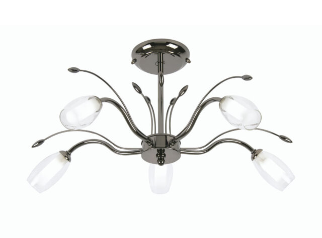 Newland Glass Semi Flush Mount