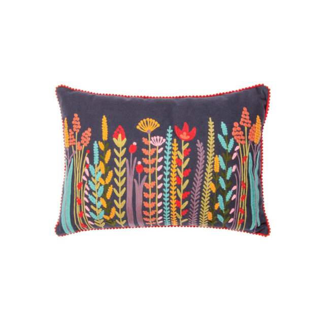 Leeven Floral Rectangle Cushion Cover