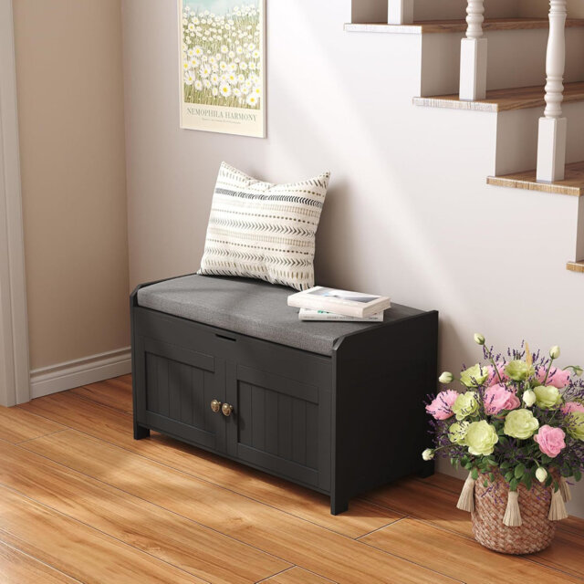 6 Pair Shoe Storage Bench