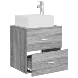 Single Bathroom Vanity with Ceramic Basin