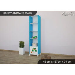 187cm H X 45cm W Cube Unit Kids Bookcase