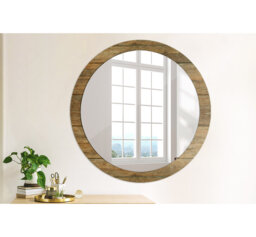 Huldar Glass Flat Wall Mirror