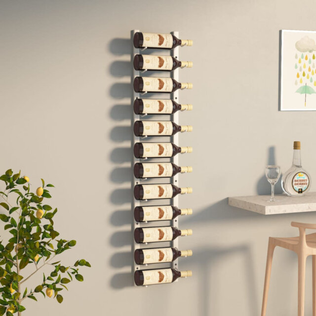 Jerald Wall Mounted Wine Bottle Rack