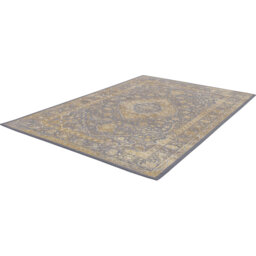 Zana Machine Woven Grey Rug