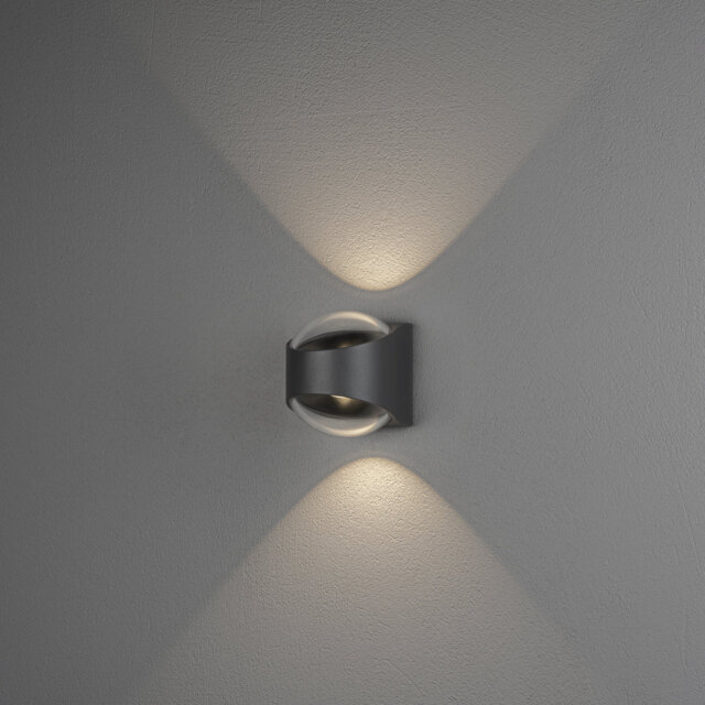 Integrated LED Outdoor Flush Wall Light