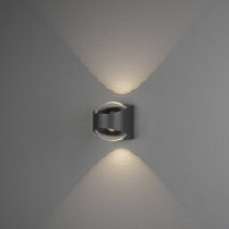Integrated LED Outdoor Flush Wall Light