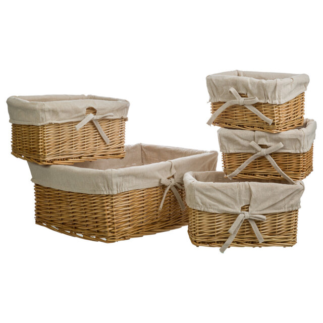 Bay Isle Home Wicker Decorative Basket