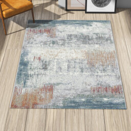 Gilberton Abstract Blue/Grey Rug