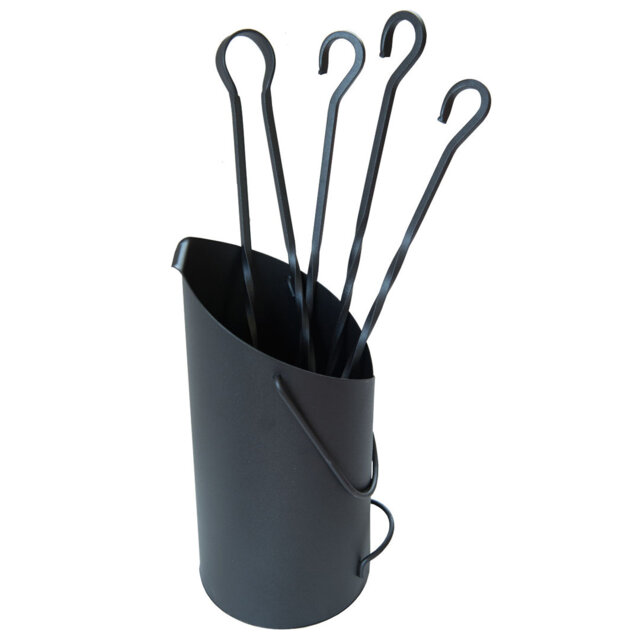 Burnsdale Iron Fireplace Tool Set