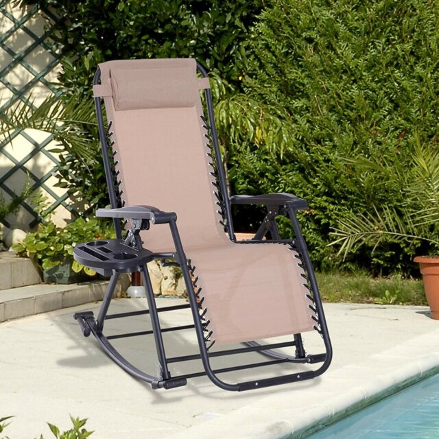 Tampa Rocking Metal Chair