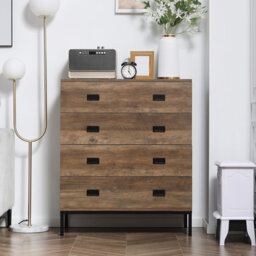 Dowlin 80cm W 4 - Drawer Chest of Drawers