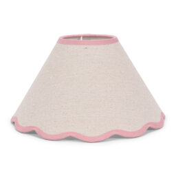 Florie Linen Blend Tapered Pendant Shade ( Clip On )