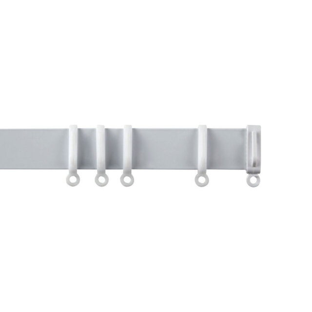 White Aluminum Curtain Track/Rail