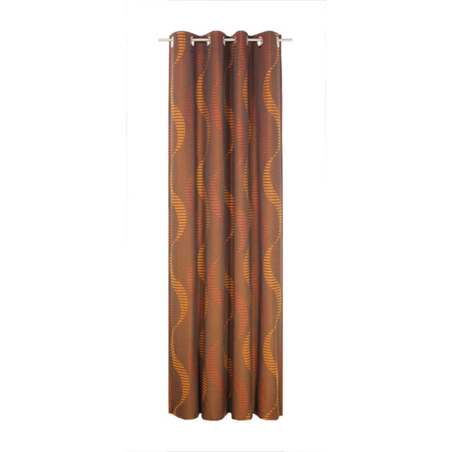 Pearson Eyelet Curtain, single panel, opaque