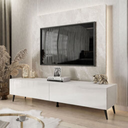 Ozora TV Stand White Gloss
