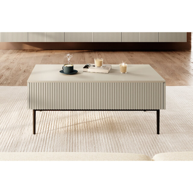 Anahla Four Leg Coffee Table with Storage