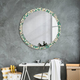 Huldar Glass Flat Wall Mirror