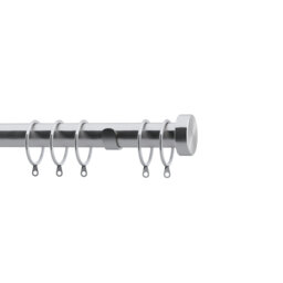 28mm Stud End Curtain Pole