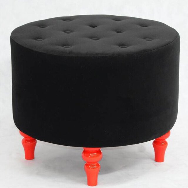 Gondola 55cm Wide Tufted Round Cocktail Ottoman