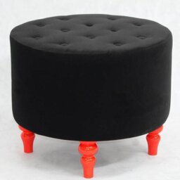 Gondola 55cm Wide Tufted Round Cocktail Ottoman