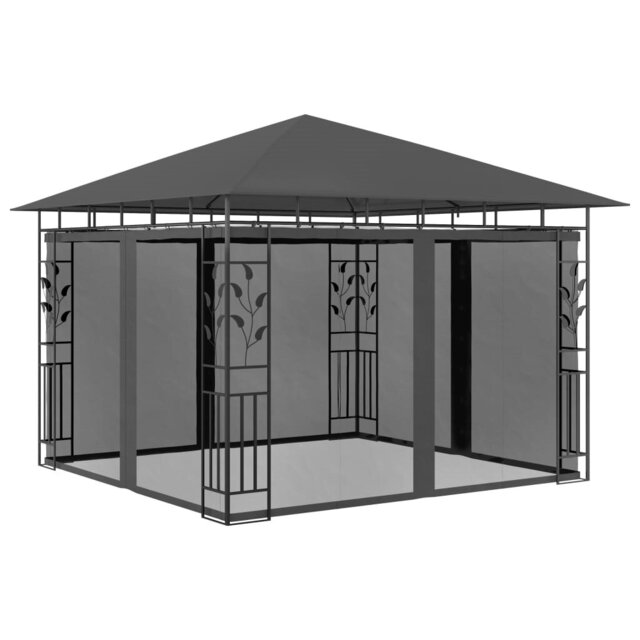 "Mricle 118"" x 118"" Steel Patio Gazebo"